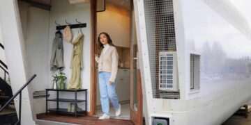 The decommissioned wind turbine that became a tiny home 